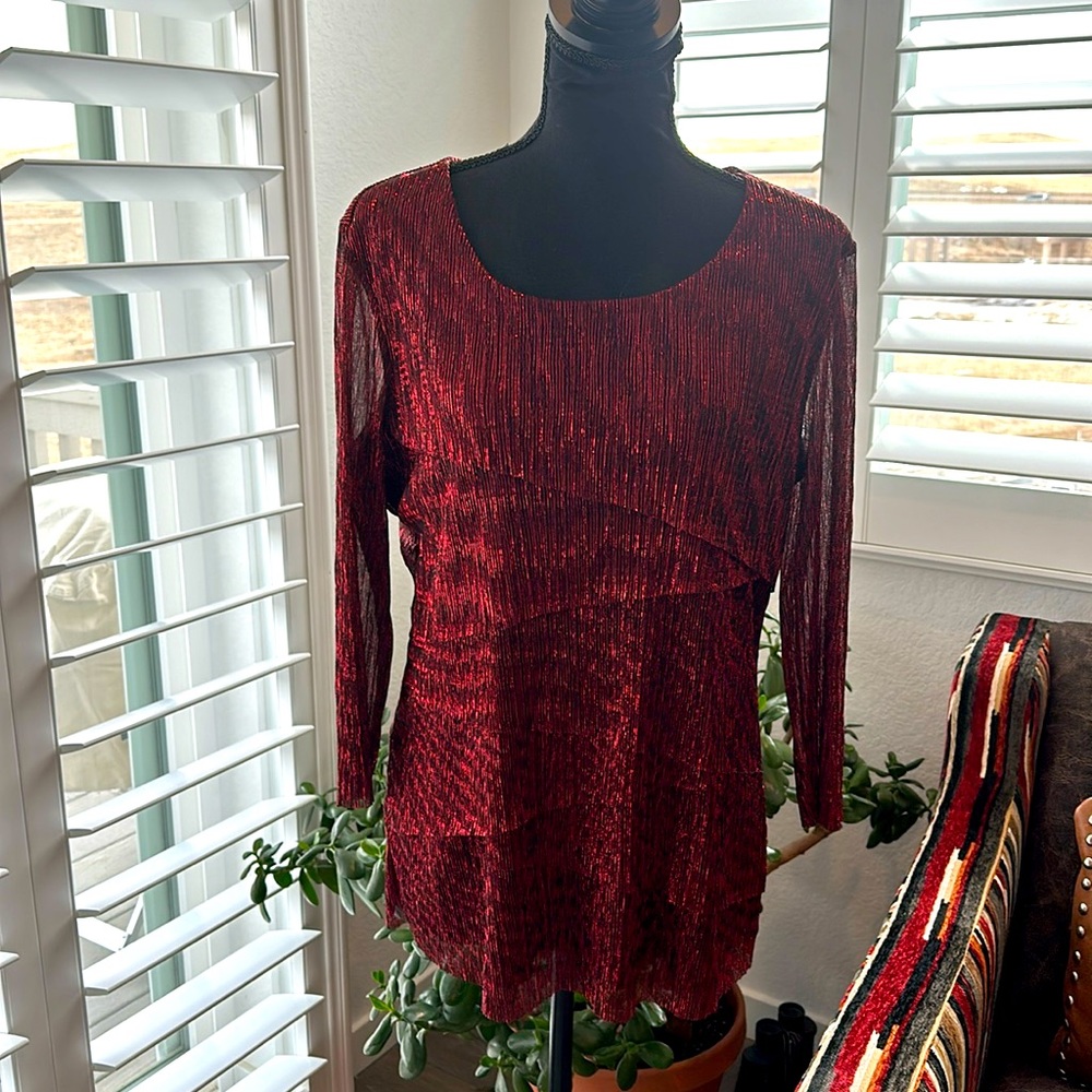 NWT Christopher and Banks three-quarter sleeve top